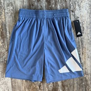 2 for $20 sale: NWT Adidas aeroready crew blue performance lounge shorts - M